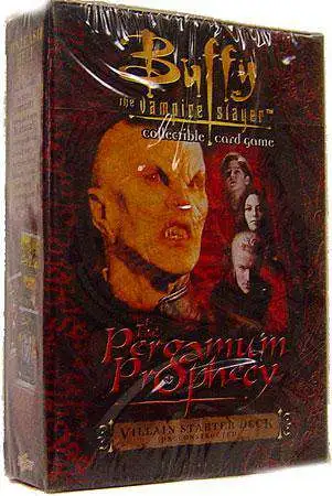 Buffy The Vampire Slayer Pergamum Prophecy Hero and Villain Starter Card Deck 