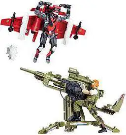 GI Joe The Rise of Cobra CLAW Glider & Flak Cannon Action Figure Vehicle