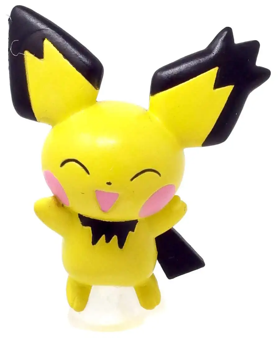 Pokemon Pikachu the Movie Pichu 1-Inch Micro Clipping Figure