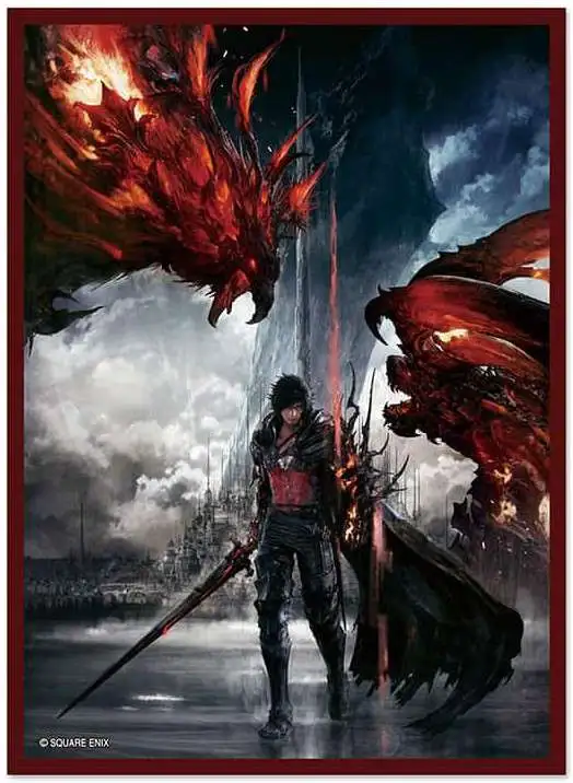 Final Fantasy Clive Card Sleeves FFCSS10 [100 Sleeves]