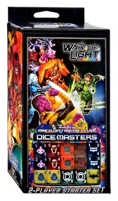 DC Comics Dice Masters WAR OF LIGHT Two Player Starter Set NEW 