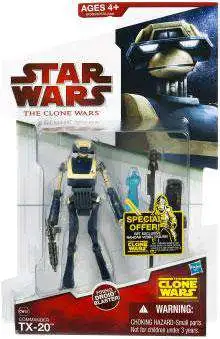 スター・ウォーズ CLONE WARS フィギュア TX-20 Star Wars Clone Wars 2009 TX-20 Tactical Droid 3.75 Action