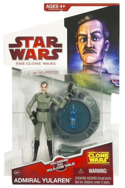 Star Wars Clone Wars 2009 Admiral Yularen Action Figure CW07