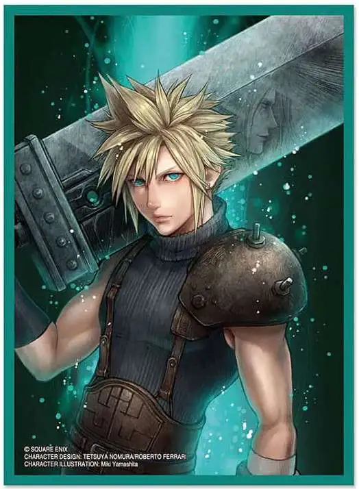 Final Fantasy Cloud Card Sleeves FFCSS-02 [100 Sleeves, FFCSS-02]
