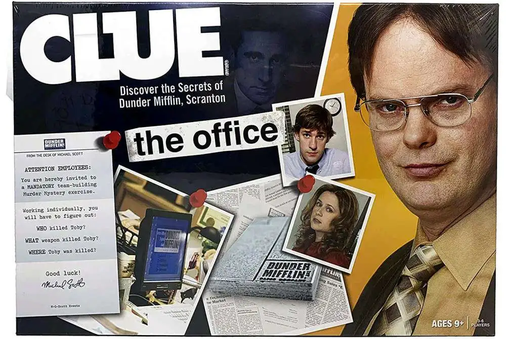 The Office Edition Replacement Parts Nametags Board Cards Etc Clue 