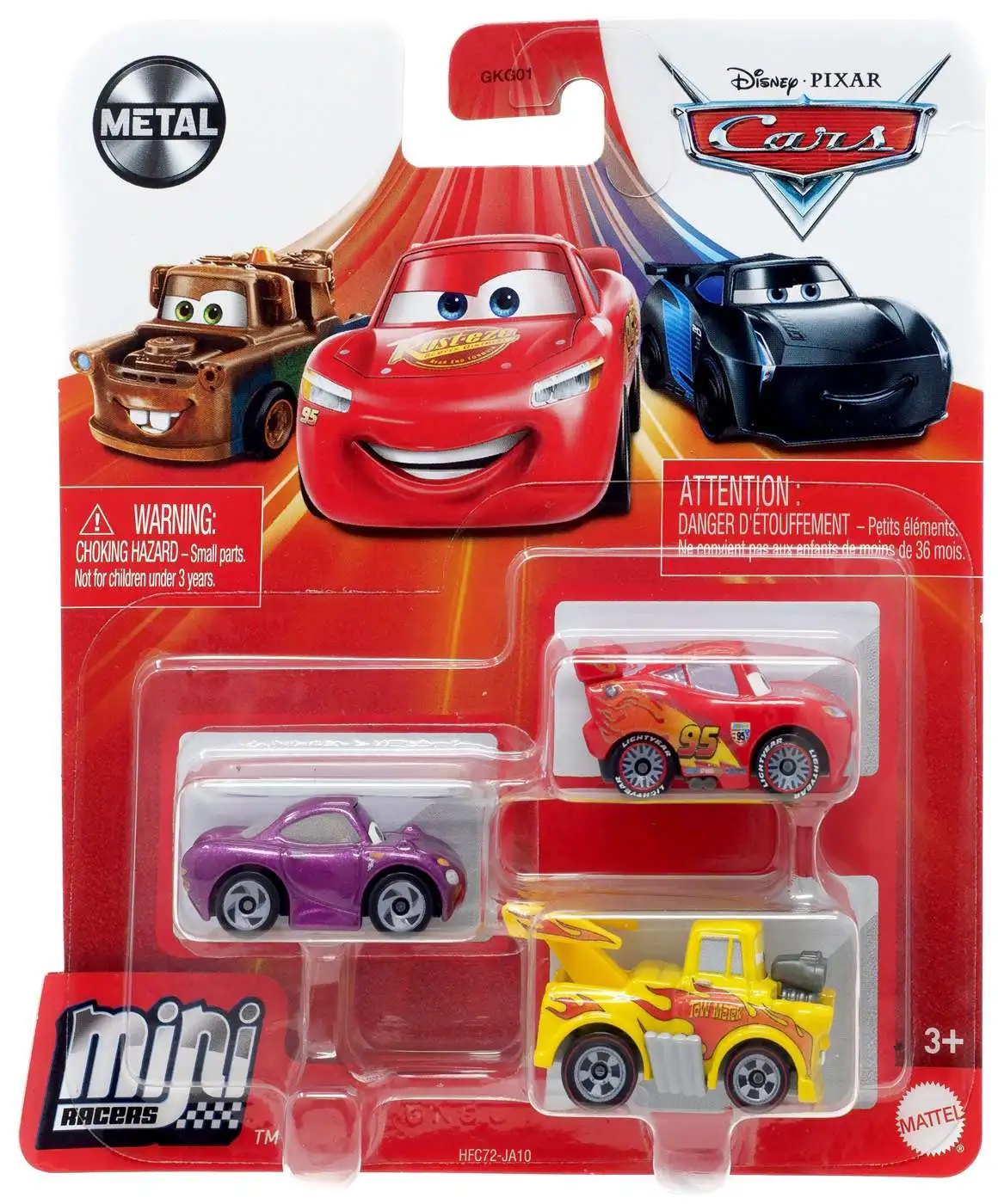 merk De daadwerkelijke gebruik Disney Pixar Cars Die Cast Metal Mini Racers Holley Shiftwell, Lighting  McQueen with Racing Wheels Hot Rod Mater Car 3-Pack Mattel - ToyWiz