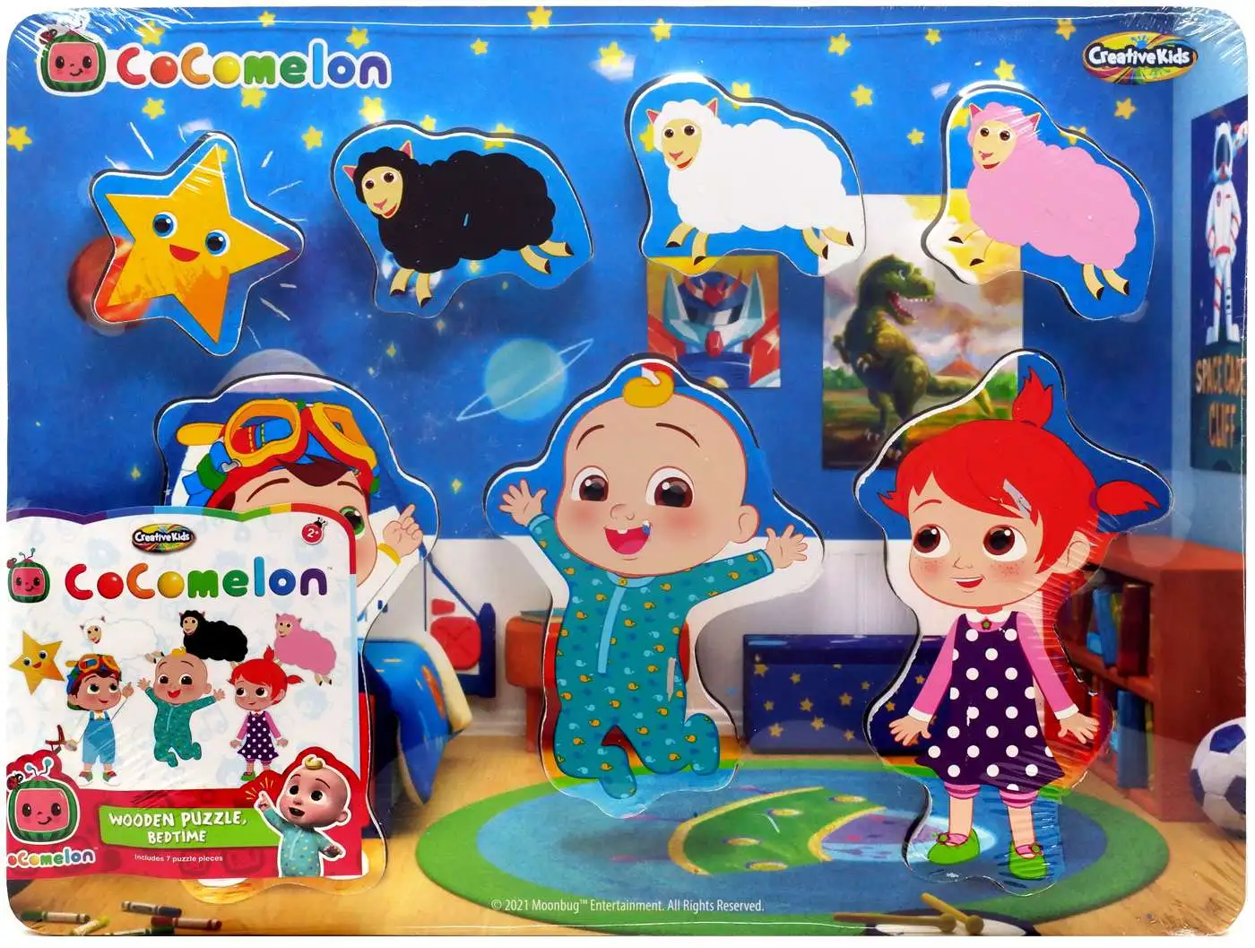 Cocomelon Bedtime Wooden Puzzle