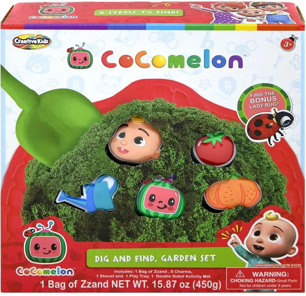 Cocomelon Dig & FInd Garden Set