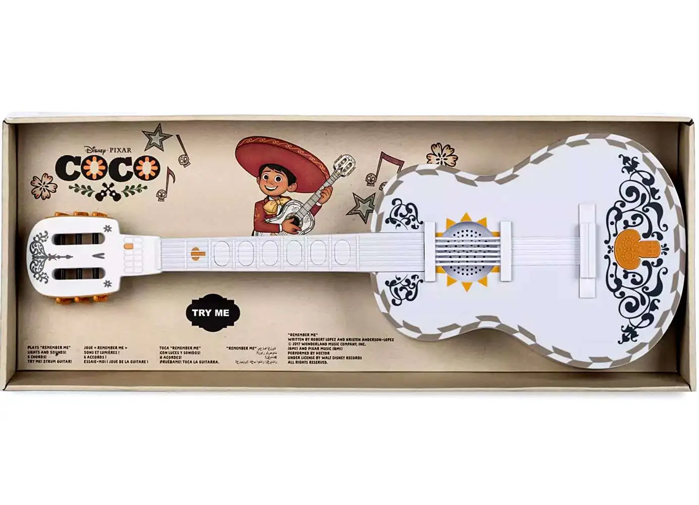 Pixar fashion coco guitar