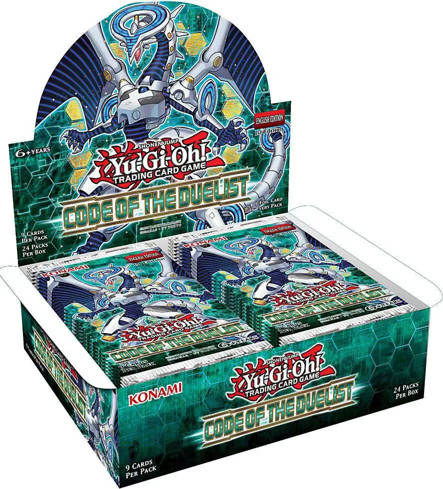 YuGiOh Trading Card Game Code of the Duelist Booster Box [24 Packs]