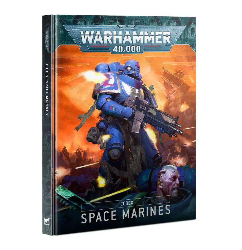 Warhammer 40,000 Codex: Space Marines 10th Edition Hardcover Book