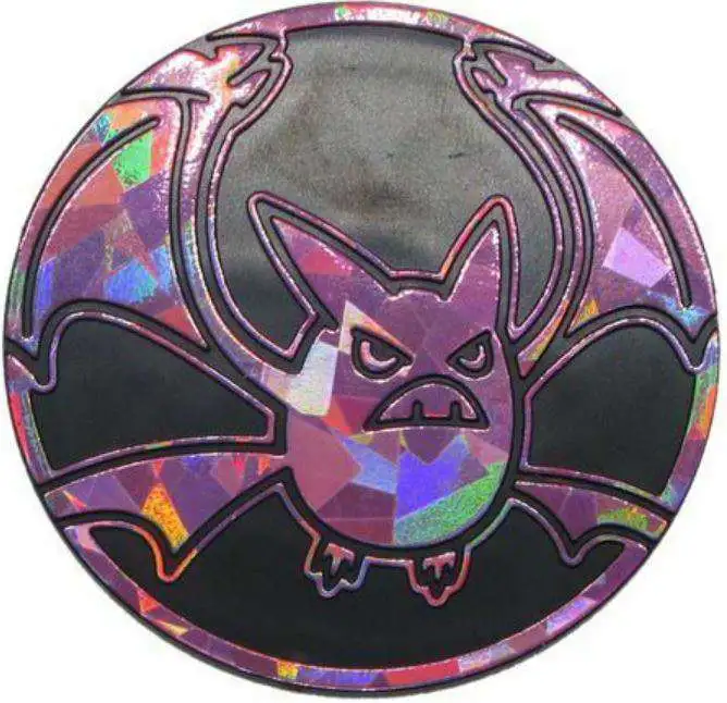 Pokemon Shining Fates Crobat VMAX Premium Collection Coin [Loose]