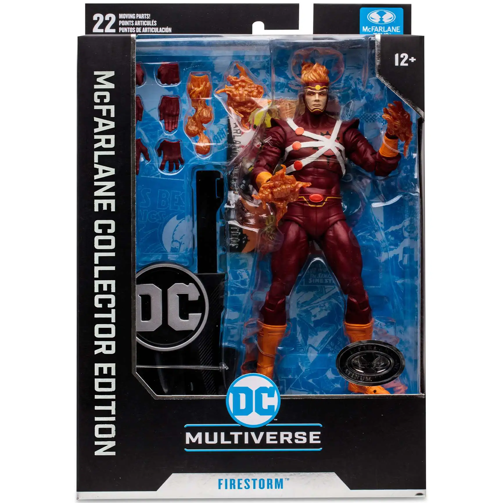 McFarlane Toys DC Multiverse Collector Edition Firestorm Action Figure [Platinum Edition, Chase Version]