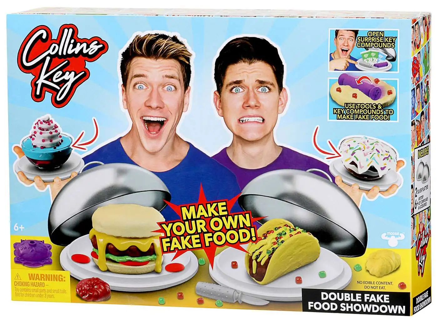 Collins Key Fake Food Mystery Challenge Wheel