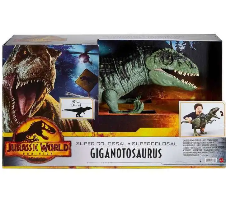 Jurassic World Dominion Giganotosaurus Super Colossal Action Figure [Damaged Package]