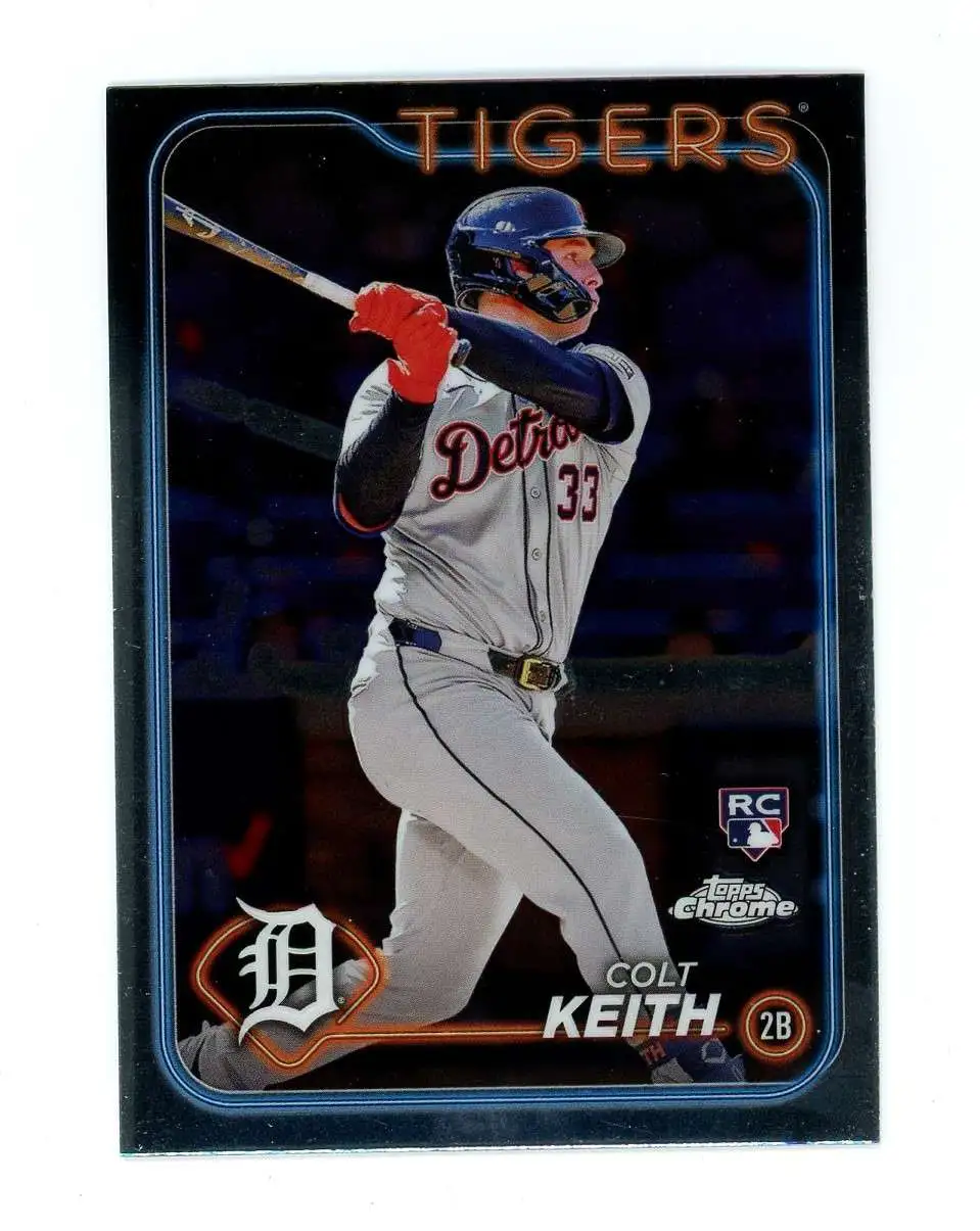 MLB 2024 Topps Chrome Colt Keith #2 [Rookie]
