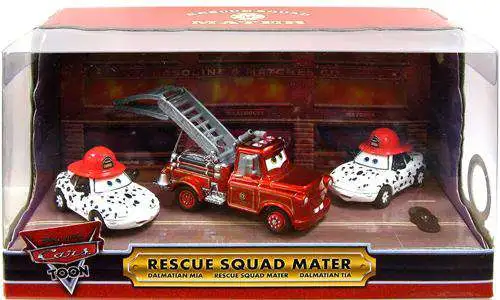 Disney Pixar Cars Cars Toon Multi-Packs Rescue Squad in Light Up 3