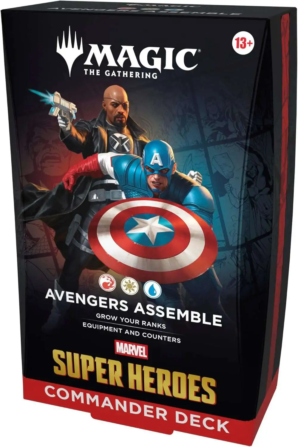 MtG Marvel Super Heroes Avengers Assemble Commander Deck [100 Cards] (Pre-Order ships June)