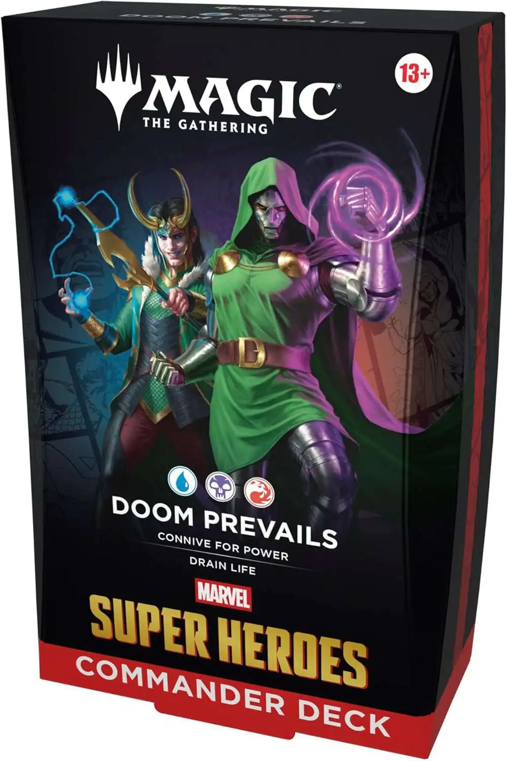 Magic The Gathering Marvel Super Heroes The Fantastic Four Commander Deck  100 Cards Wizards of the Coast - ToyWiz