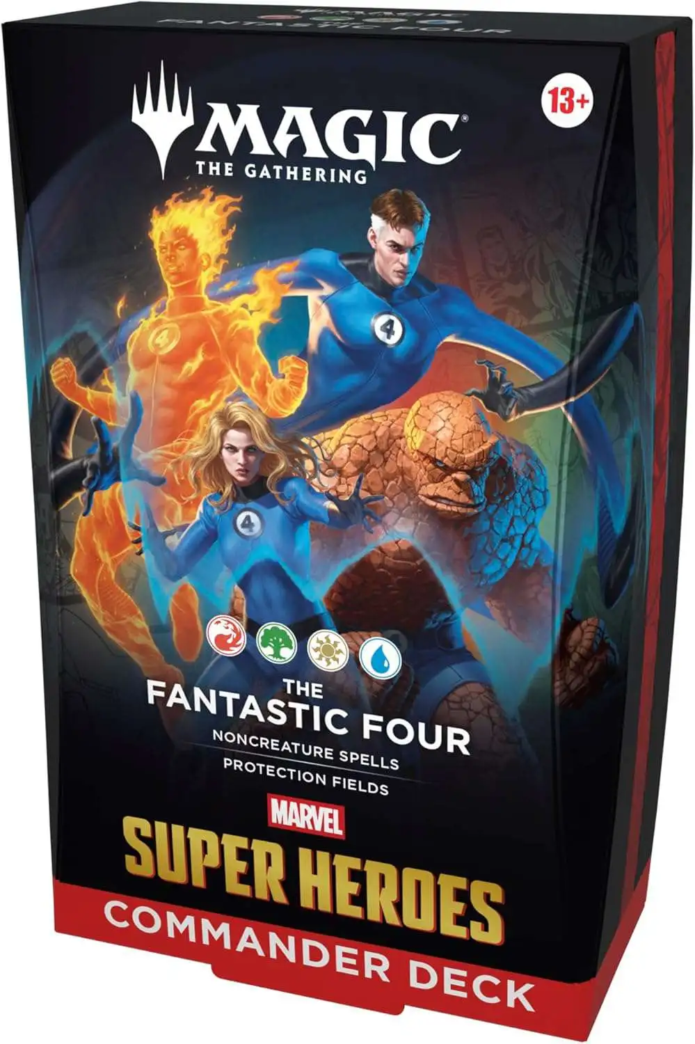 Magic The Gathering Marvel Super Heroes Wakanda Forever Commander Deck 100  Cards Wizards of the Coast - ToyWiz