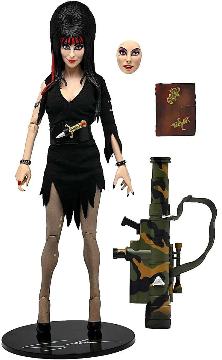 NECA Commando Elvira Clothed Action Figure