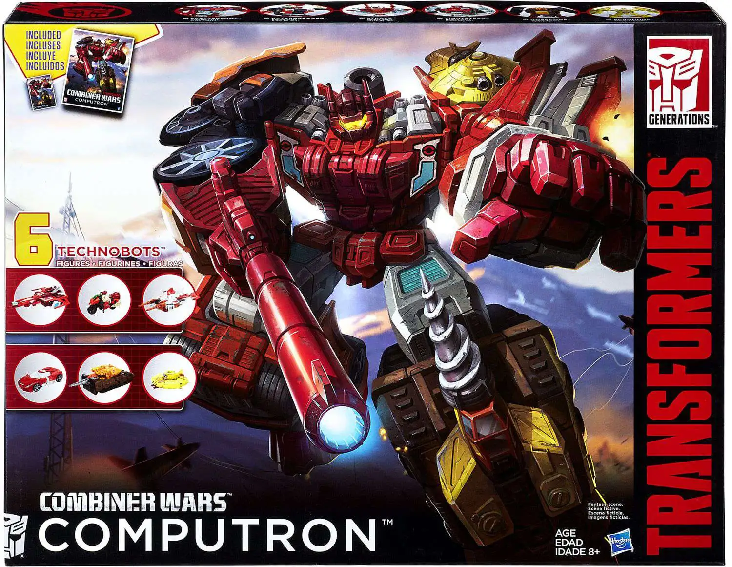 Generations Pack CW Computron Transformers . Hasbro B3900E48