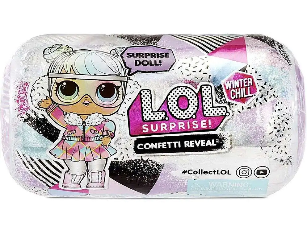 Kids Toy Gift LOL Series SURPRISE Ball Genuine Confetti Pop Big Sister Doll Box 