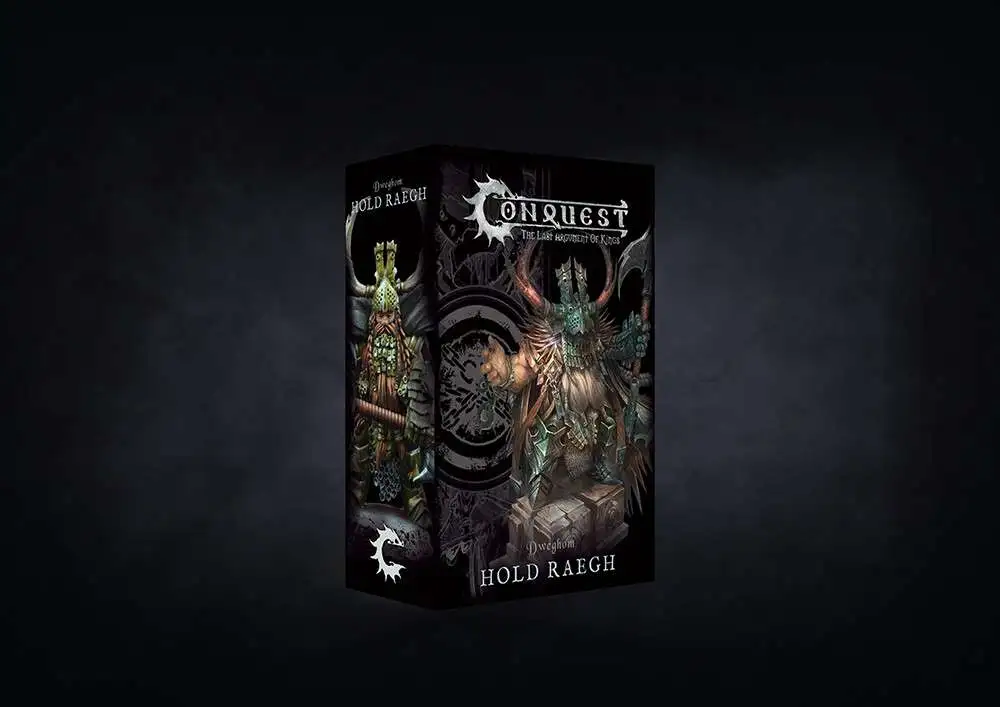 Conquest: The Last Argument of Kings Dweghom Hold Raegh Miniature Game Set [Resin]