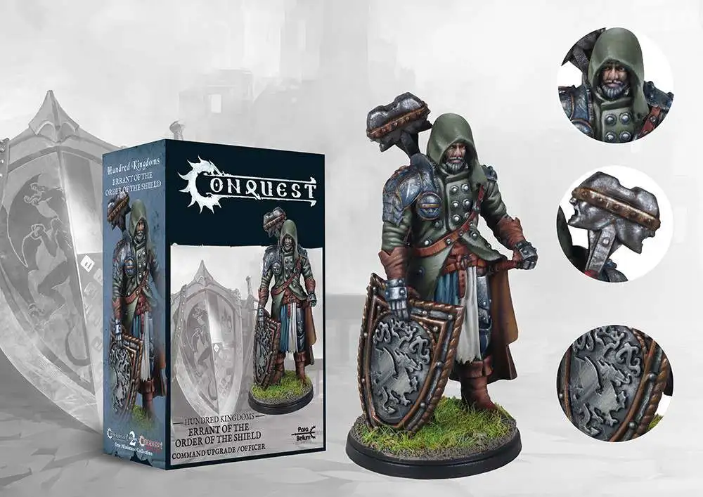 Conquest: The Last Argument of Kings Hundred Kingdoms Errant of the Order of the Shield Miniature Set