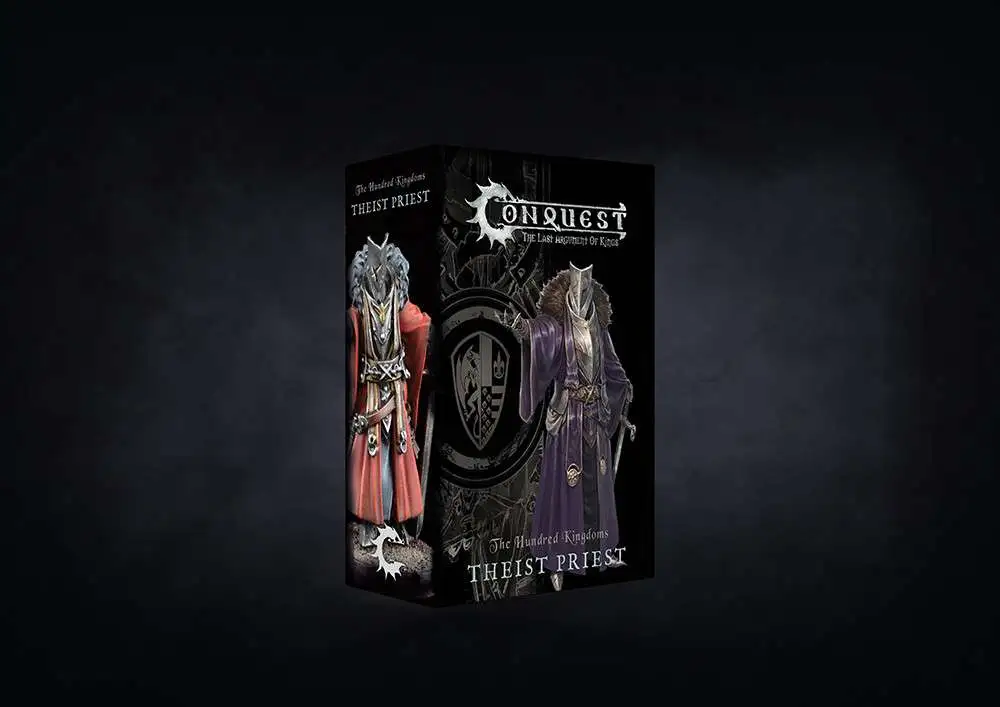 Conquest: The Last Argument of Kings Hundred Kingdoms Theist Priest Miniature Set