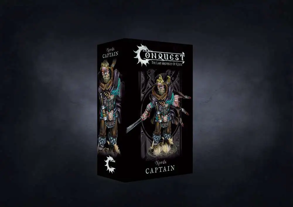 Conquest: The Last Argument of Kings Nords Captain Miniature Game Set