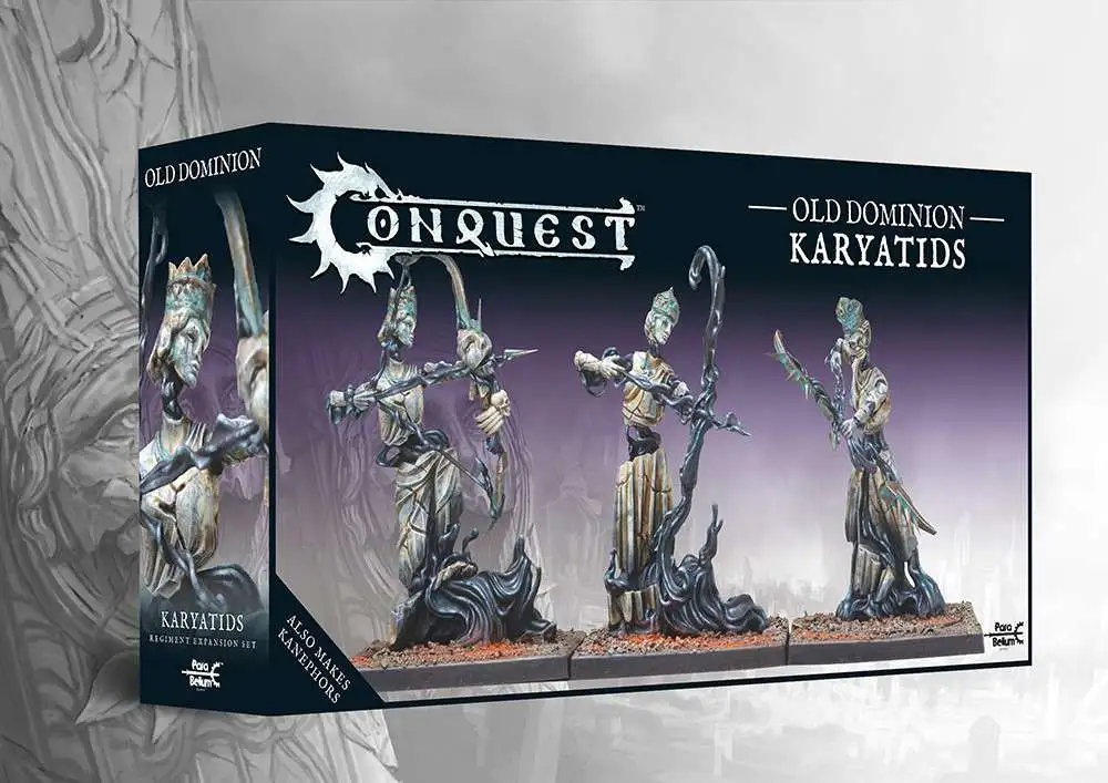 Conquest: The Last Argument of Kings Old Dominion Karyatids Miniature Game Set [Dual Kit]