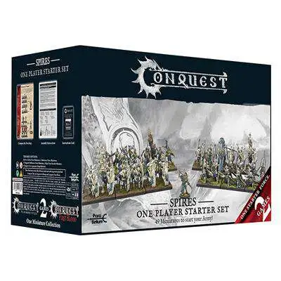 Conquest: The Last Argument of Kings The Spires 1 Player Starter Set Miniature Game Set