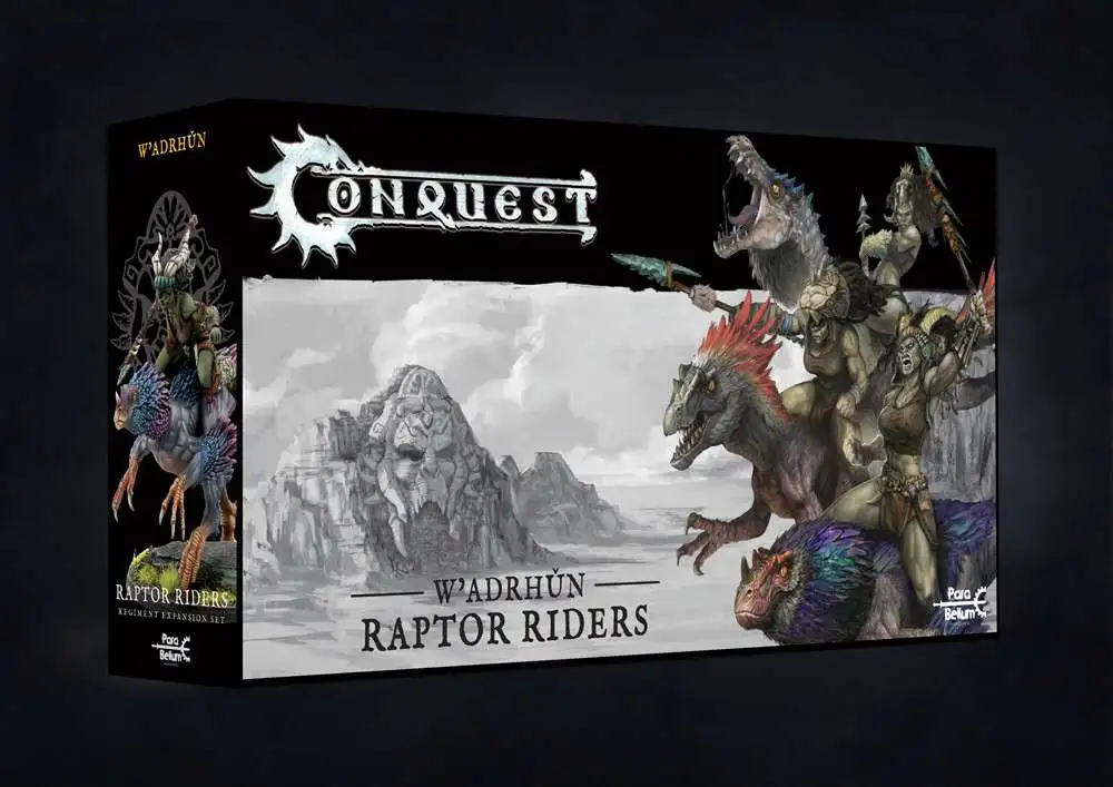 Conquest: The Last Argument of Kings W'adrhun Raptor Rider Miniature Game Set