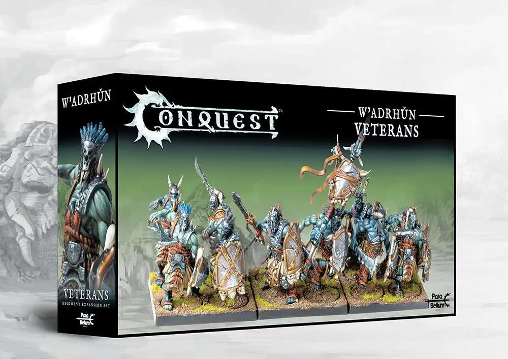 Conquest: The Last Argument of Kings W'adrhun Veterans Miniature Game Set