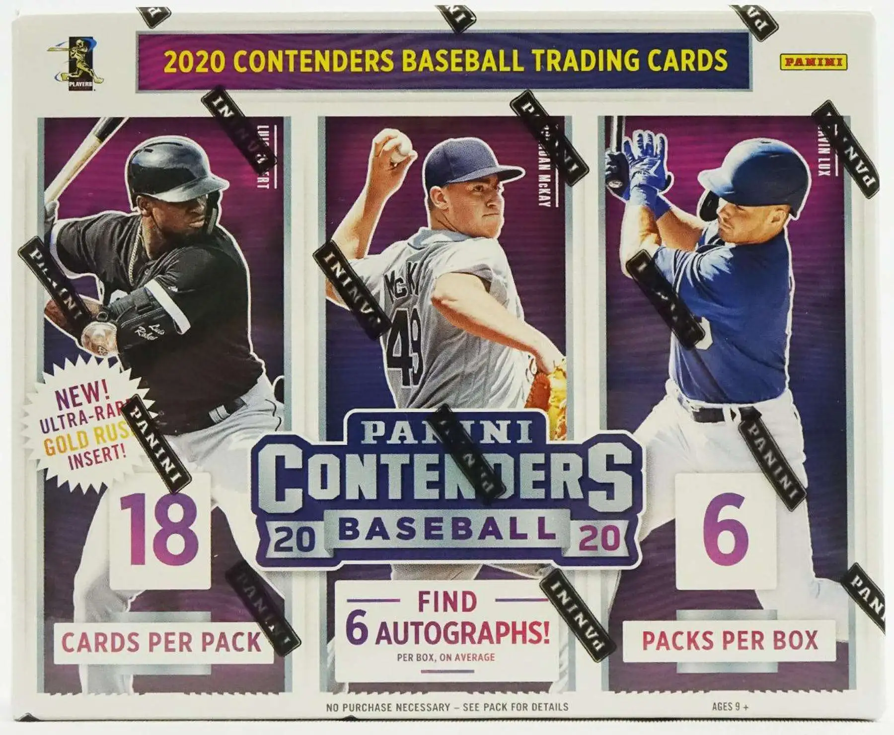 MLB Panini 2020 Contenders Baseball Trading Card HOBBY Box (Pre-Order ships March)