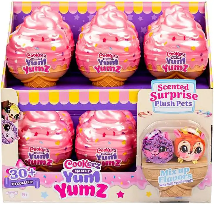 Cookeez Makery Yum Yumz Scented Plush Pet Mystery 2-Box [12 Packs] (Pre-Order ships January)