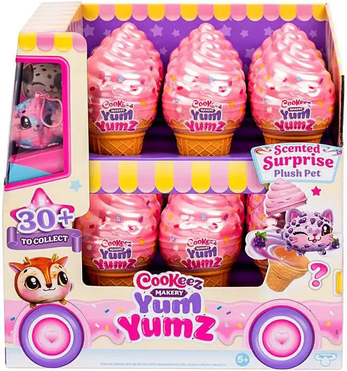 Cookeez Makery Yum Yumz Scented Plush Pet Mystery Box [18 Packs] (Pre-Order ships January)