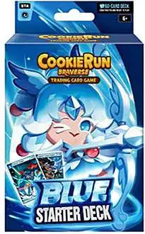 CookieRun Braverse Trading Card Game BLUE Starter Deck [60 Cards]