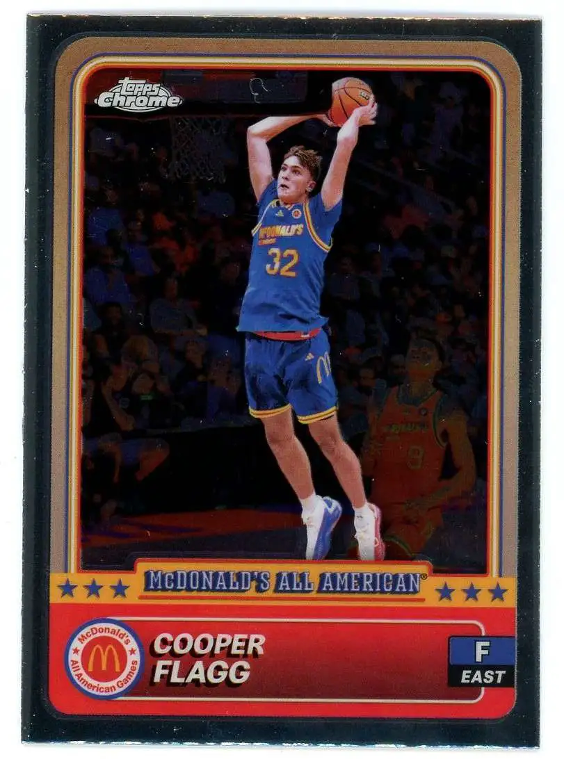 NCAA 2024 Topps Chrome McDonald's All American Basketball Cooper Flagg #28