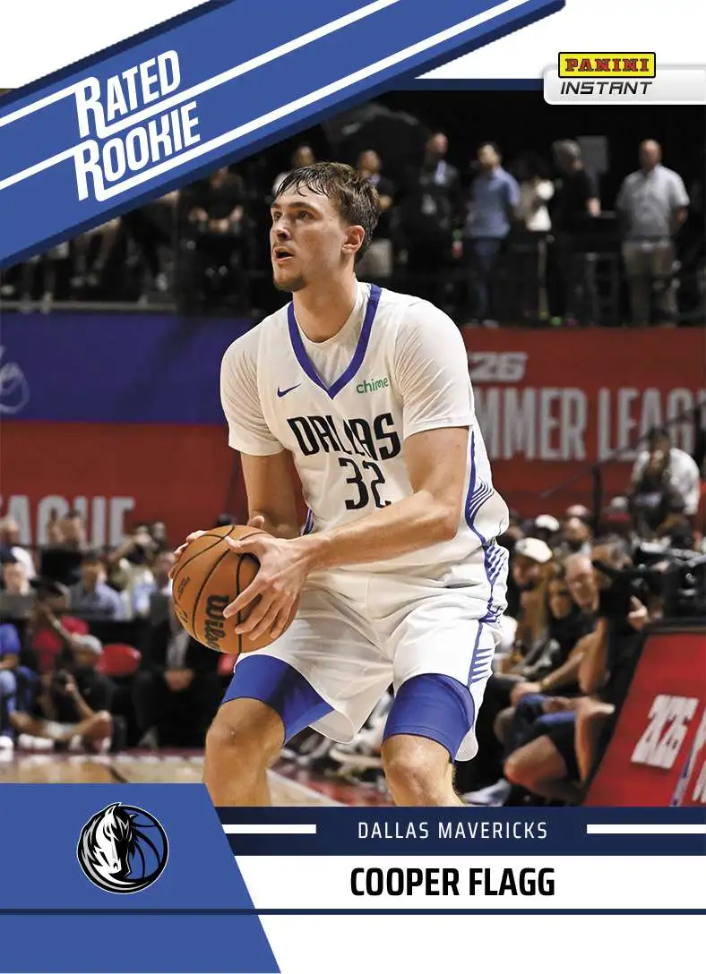 NBA Dallas Mavericks 2025-26 Panini Instant Rated Rookie Retro Basketball Cooper Flagg RRR-16