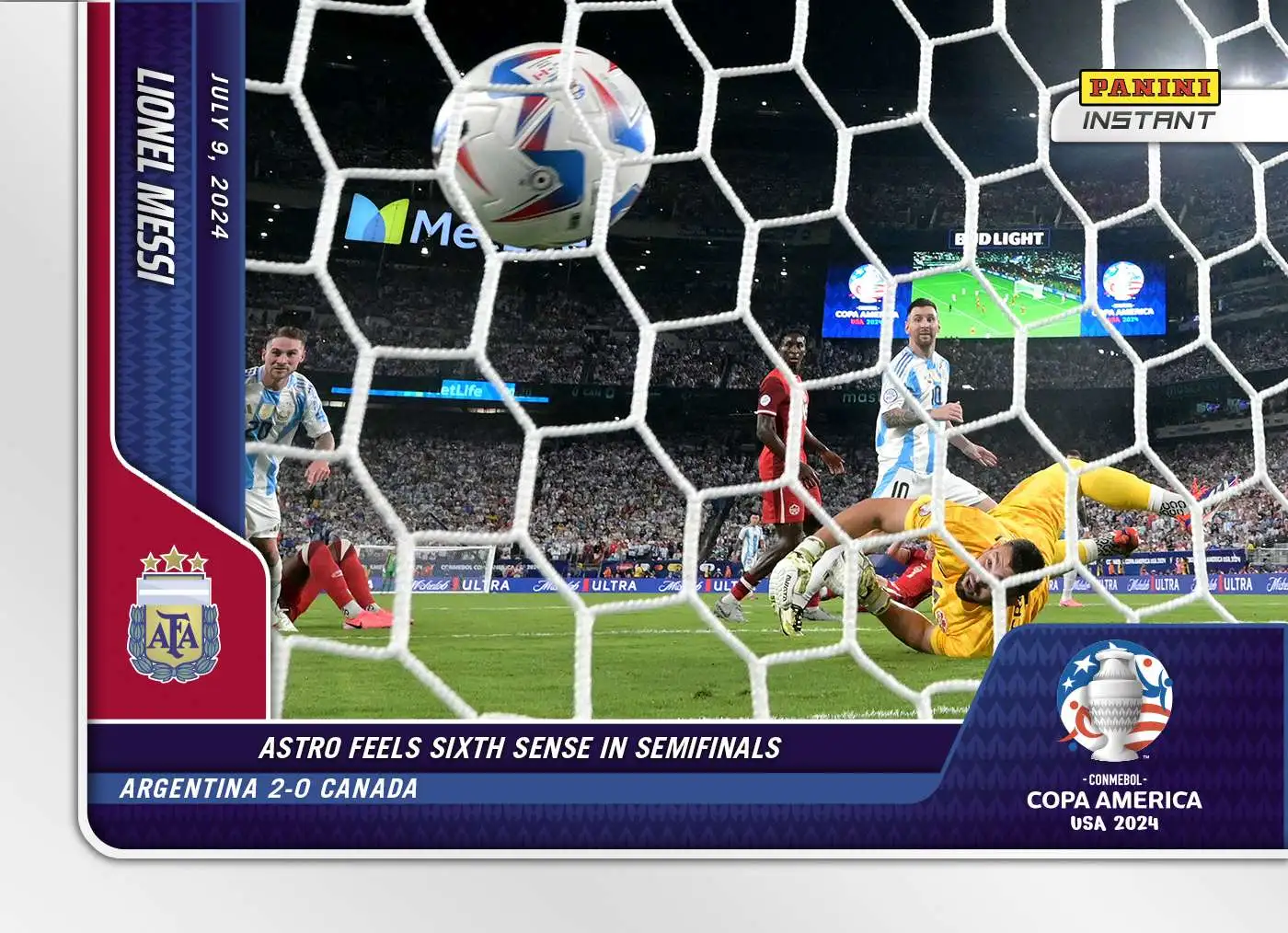 MLS Copa America 2024 Instant Soccer Lionel Messi #39 (Pre-Order ships January)