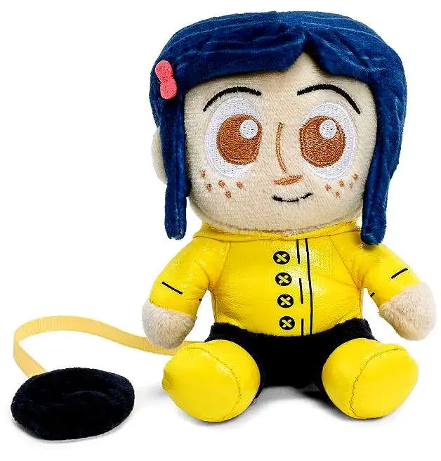 Coraline Phunny Coraline 4.5 Shoulder Plush Kidrobot NECA - ToyWiz
