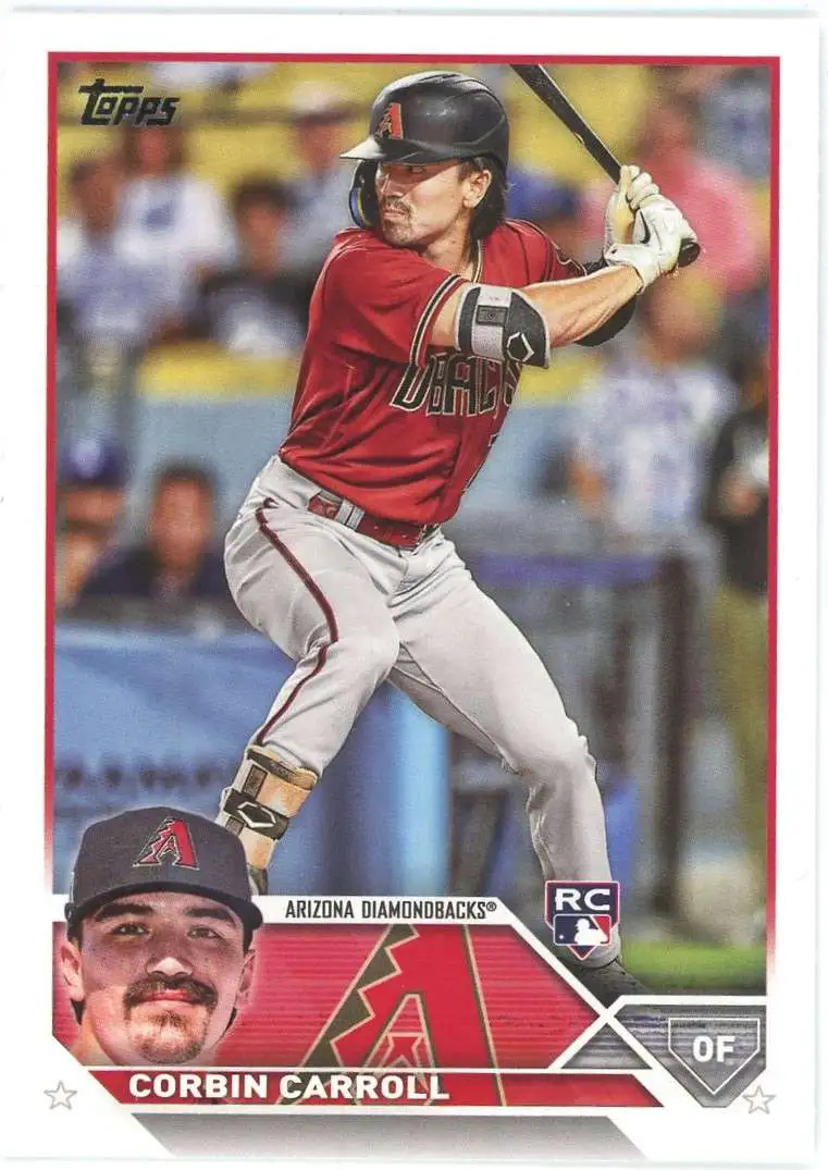 コービン・キャロル Corbin Carroll Amazon.com: 2023 Bowman #73 Corbin Carroll RC Rookie Arizona