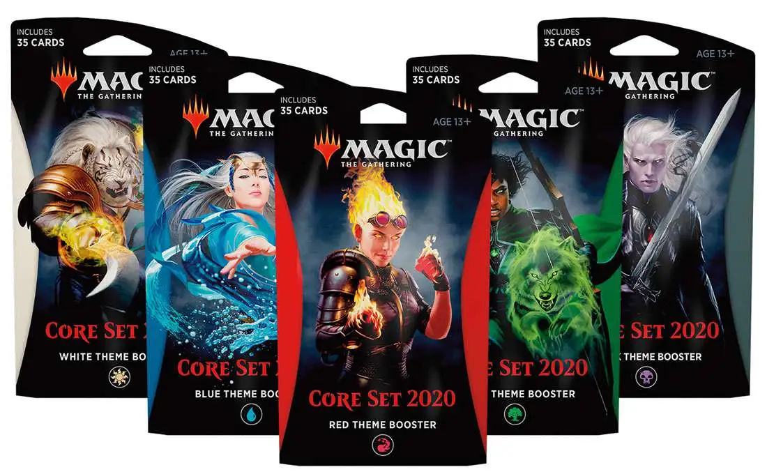 MAGIC THE GATHERING CORE SET 2020 BLUE THEME BOOSTER PACK 35 CARDS 