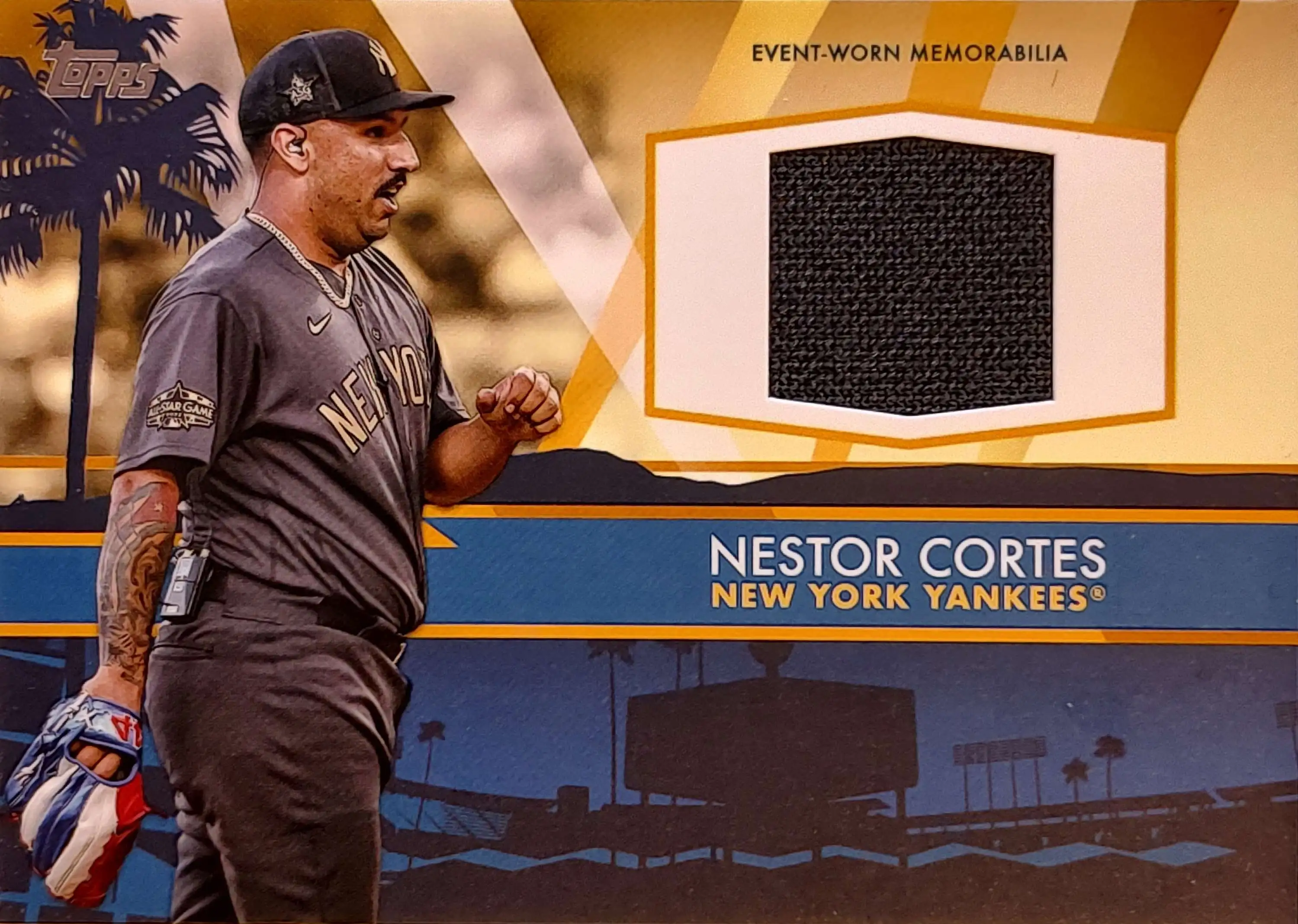 MLB 2022 Baseball Update Single Card Nestor Cortes ASSC-NC Relic - ToyWiz