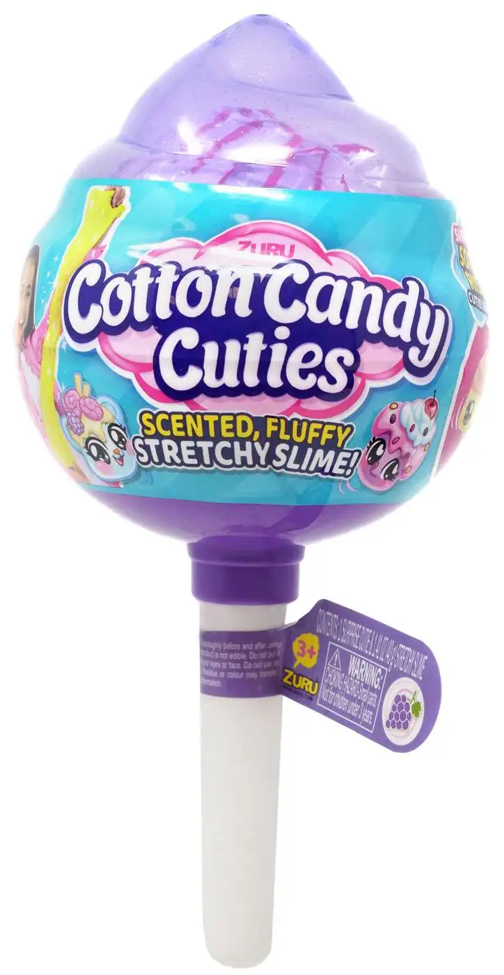 Yellow Oosh Slime Series 1 Cotton Candy Cuties Pop