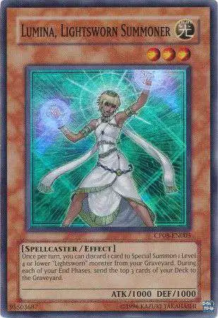 YuGiOh Champion Pack: Game 8 Super Rare Lumina, Lightsworn Summoner CP08-EN005