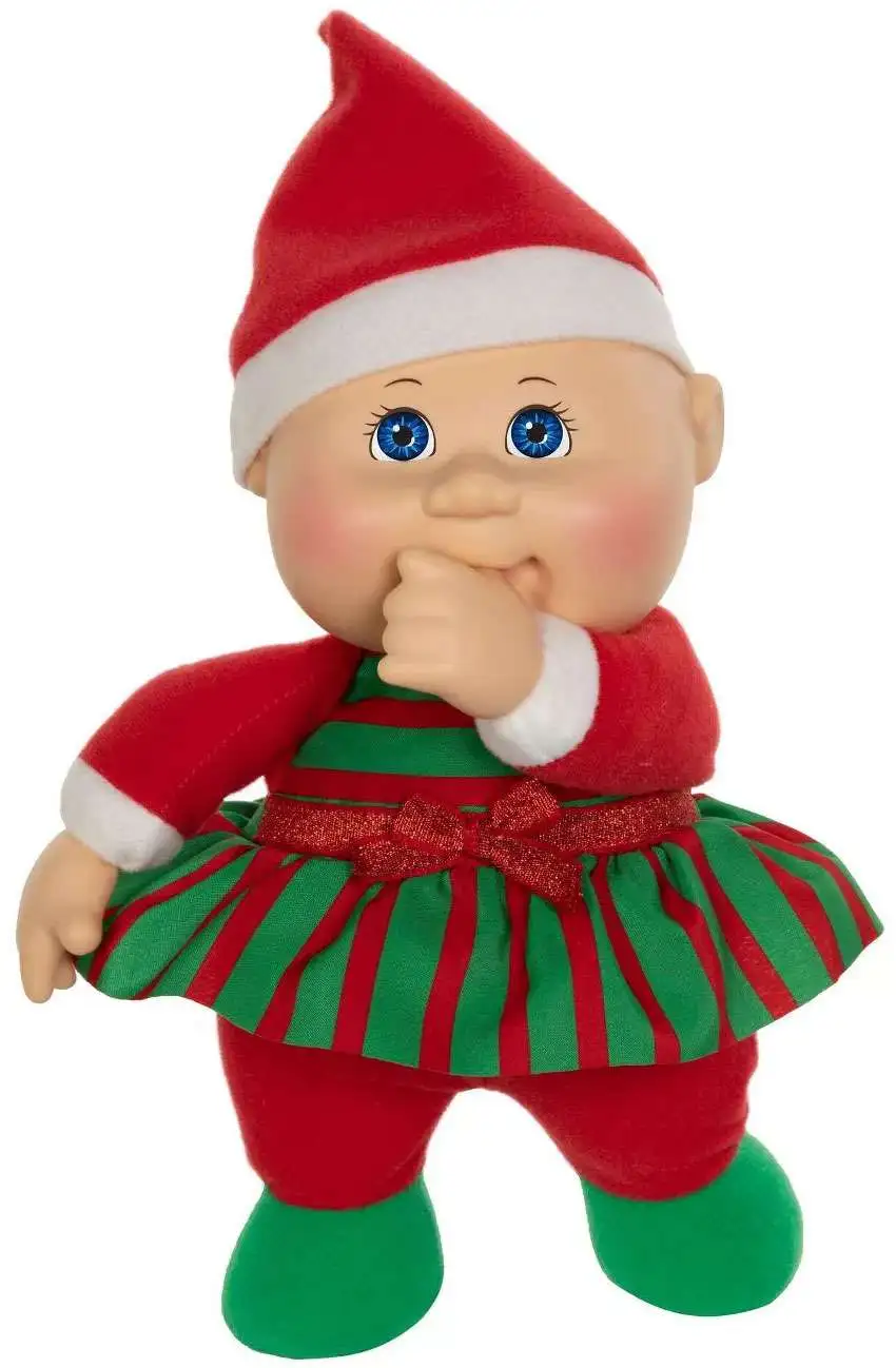 Cabbage Patch Kids Cuties Holiday Helpers Crissy Holiday 9 Plush