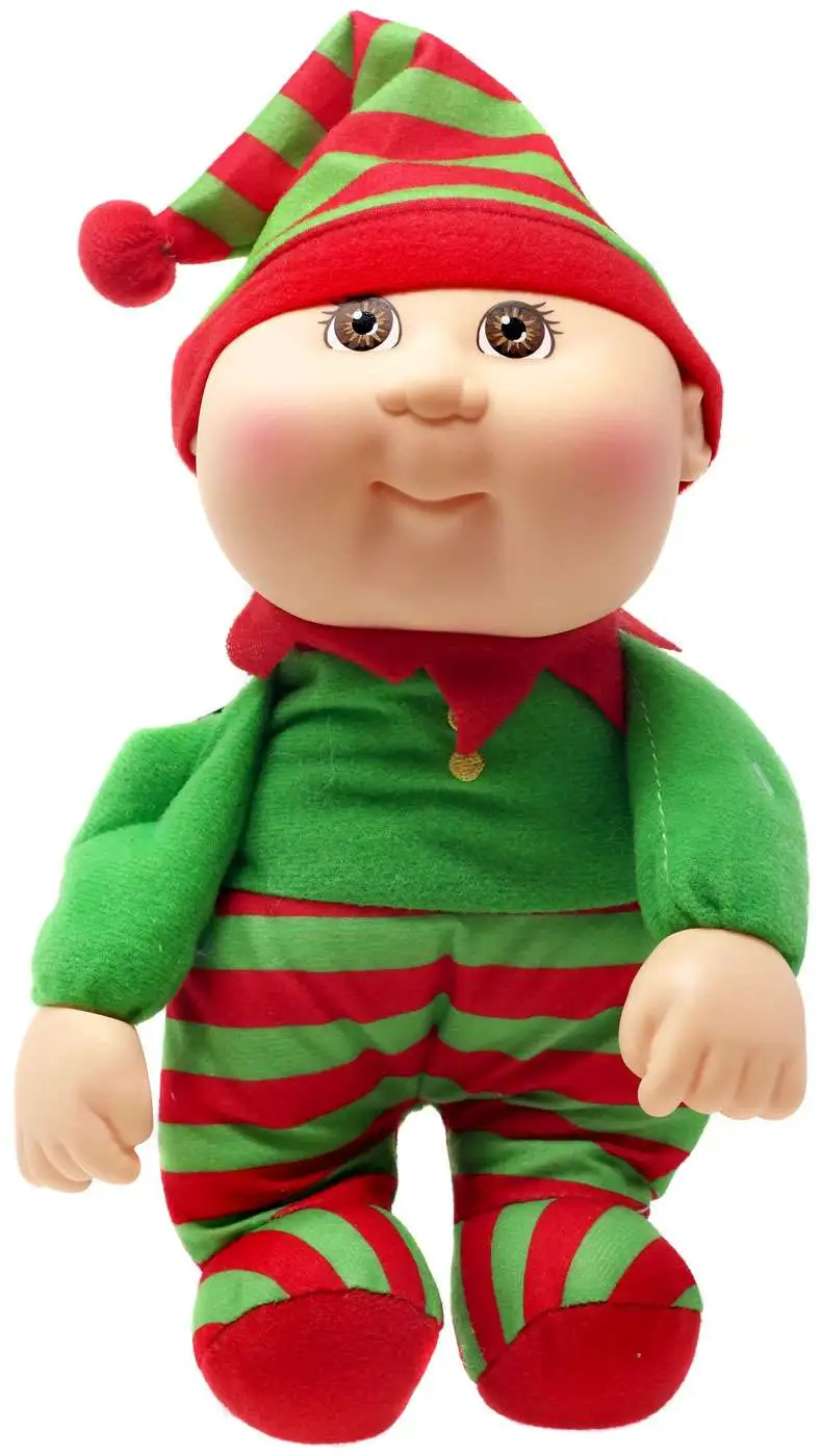 Cabbage Patch Kids Cuties Holiday Helpers Tinsel Elf 9-Inch Plush #108